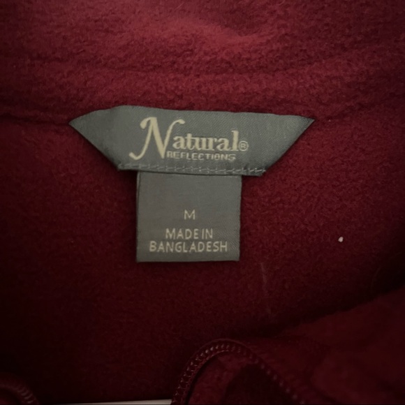 Natural Reflections Full Zip Up Fleece - Picture 2 of 2